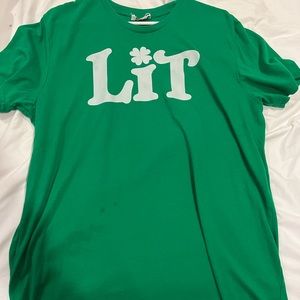 Tipsyelves Lit Green Shirt